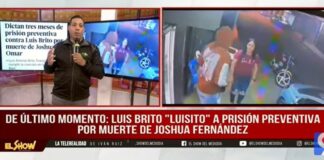 Dictan tres meses de prisión preventiva a “Luisito” por muerte de Joshua Fernández