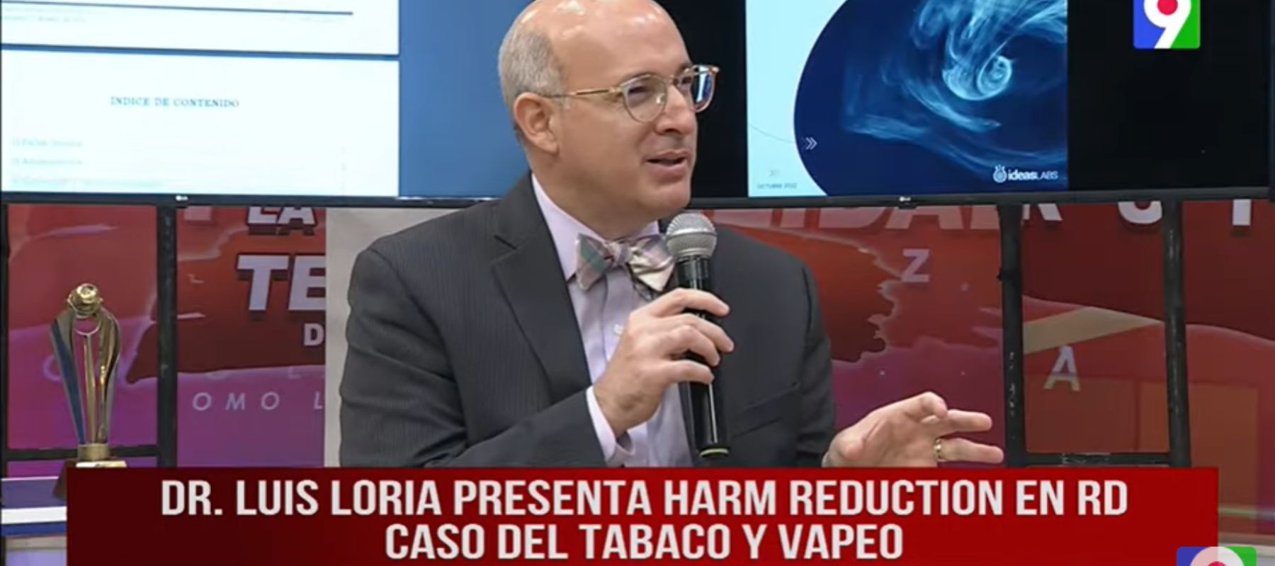Dr. Luis Loria Vapear sin nicotina también es malo para la salud El