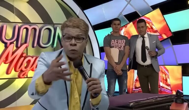 Dr. Cruz Jiminián en la TeleRealidad del Show de Raymond y Miguel