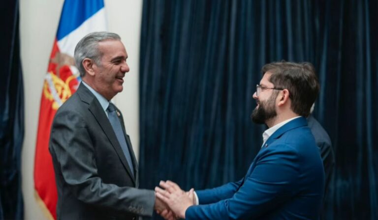 El presidente Abinader está en Chile