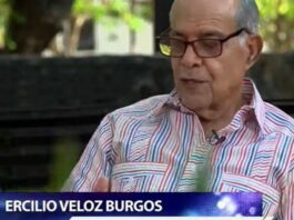 Emotiva entrevista a Ercilio Veloz Burgos