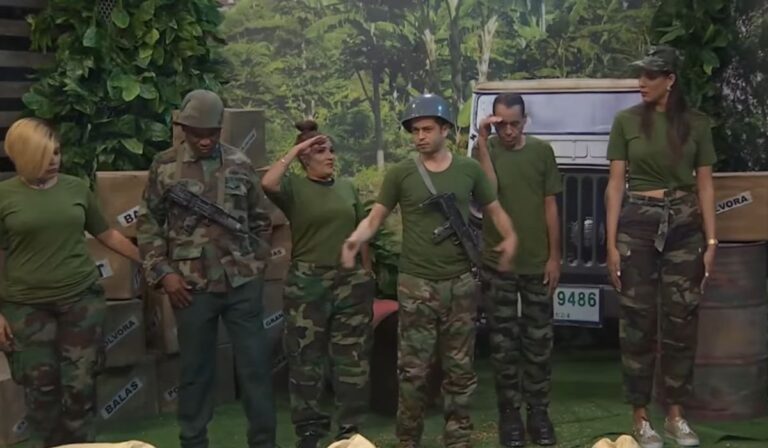 Este batallón delata a su comandante en el Show de Raymond y Miguel