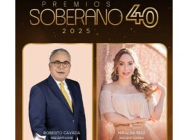 Este martes 28 de enero serán revelados los nominados a Premios Soberano 2025.