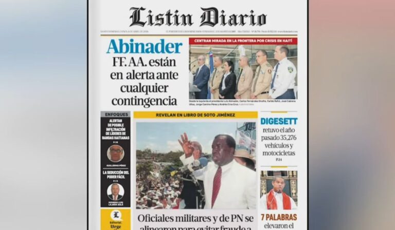 Titulares prensa dominicana de este lunes 05 de abril 2026 | Hoy Mismo