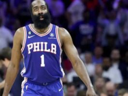 Harden anota 42 y los Sixers empatan su serie