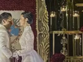 Imágenes de la boda de Christian Nodal y Angela Aguilar dan la vuelta al mundo