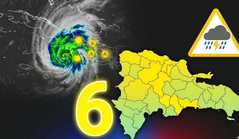 Indomet: Se mantienen los niveles de alerta en 6 provincias