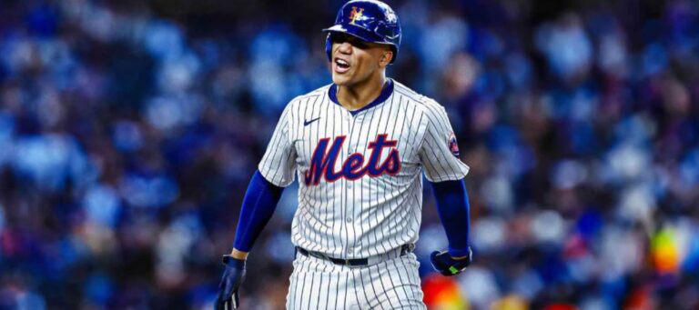 Juan Soto dispara de cuadrangular en su primer turno en pretemporada con Mets