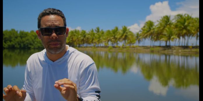 la gran laguna de boba con albert mena en maria trinidad sánchez dominicana quiero verte