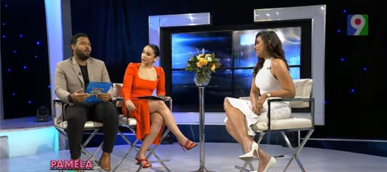 La More, Oscar Carrasquillo y Nelfa Núñez en Pamela todo un Show