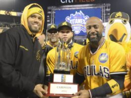 Águilas se coronan campeones en serie Titanes del Caribe con barrida sobre Licey