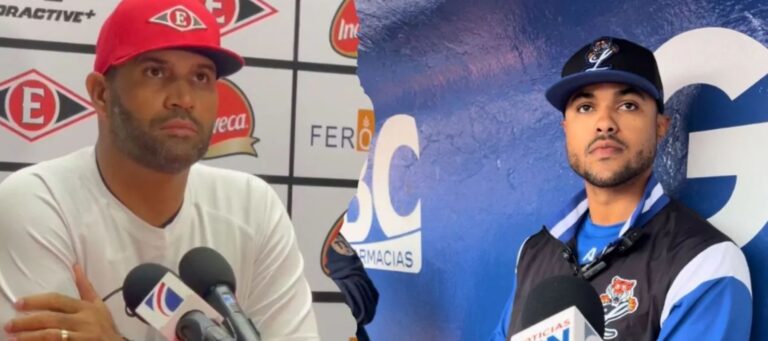 LIDOM convoca a Gilbert Gómez y Albert Pujols tras incidente en cuarto juego de la final