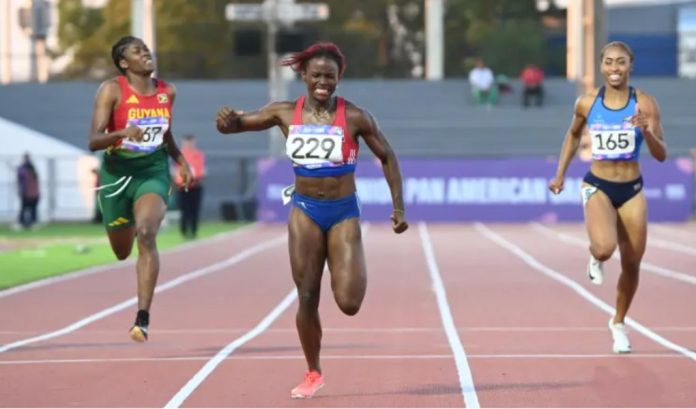 liranyi alonzo hace historia con oro y récord en 200 metros
