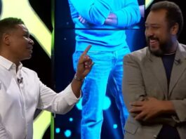 Llegaron los hermanos del humor al show de Raymond y Miguel