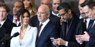Los grandes jefes tecnológicos ocupan un lugar central en la toma de posesión de Trump