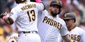 Machado y Sánchez dan triunfo a los Padres sobre Gigantes 