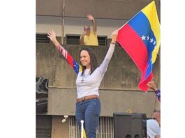 Maria Corina Machado salió de la clandestinidad