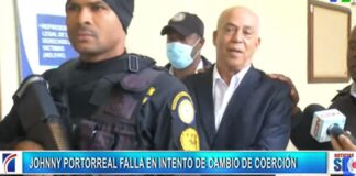 Medida de coerción contra Johnny Portorreal