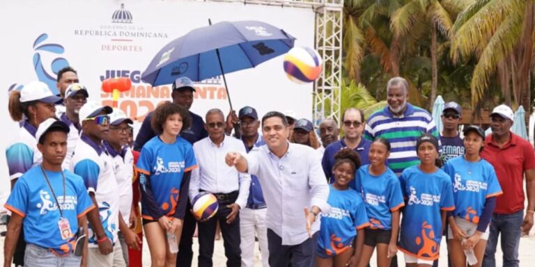 Ministro Kelvin Cruz inaugura Juegos de Semana Santa 2026 en 18 provincias