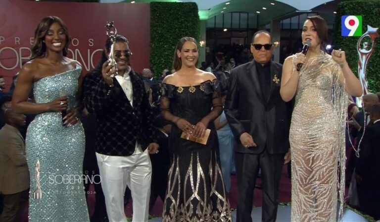 Omega gana Merenguero Urbano del Año | Alfombra Roja Premios Soberano 2026