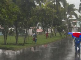 Onda tropical y vaguada dejarán algunos aguaceros en el territorio nacional