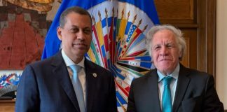 presidente de indotel se reúne con el secretario general de la oea para tratar el tema de la brecha digital en república dominicana