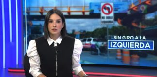 prohíben giros a la izquierda en la avenida tiradentes