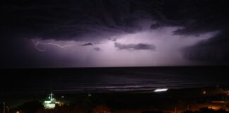 pronostican aguaceros moderados con tormentas eléctricas