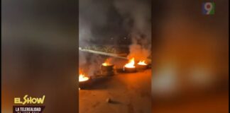 protestas por apagones en bonao