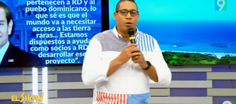¿Qué beneficios traerá a RD la extracción de tierras raras? | El Show del Mediodía