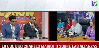 ¿Qué dice Charlie Mariotti sobre las alianzas? | EL Show del Mediodía