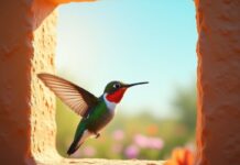 Qué significa que un colibrí llegue a tu ventana