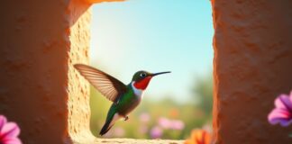 Qué significa que un colibrí llegue a tu ventana