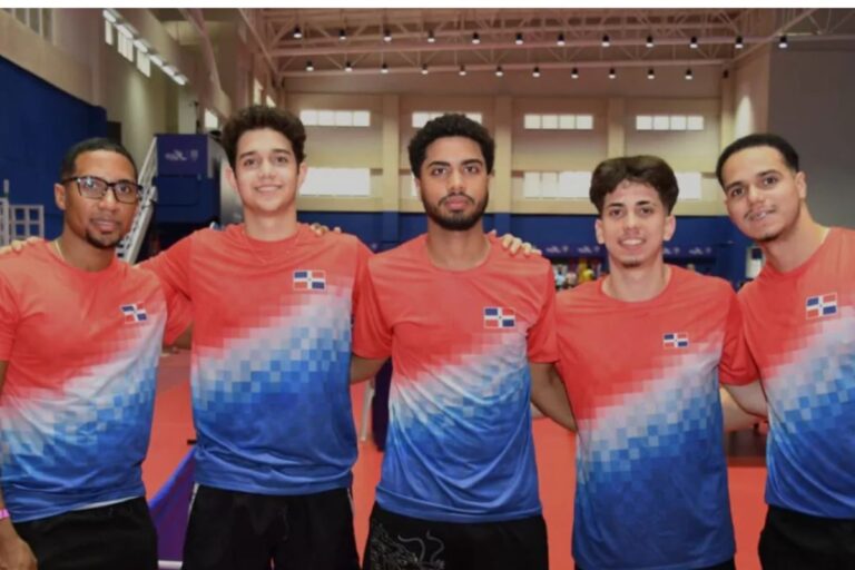 RD obtiene plata equipo masculino Campeonato de Mayores Tenis de Mesa