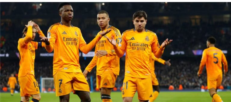 Real Madrid le ganó 3-2 al Manchester City en el último minuto y sacó ventaja en los playoffs