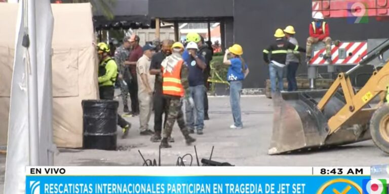 Rescatistas internacionales participan en tragedia del Jet Set| El Despertador