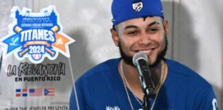 Samuel Muñoz es nombrado MVP de la Serie de Titanes del Caribe