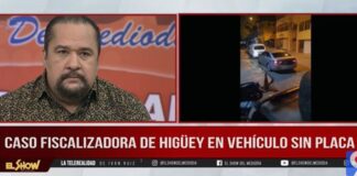 Seguimiento caso fiscal de Higüey en vehículo sin placa