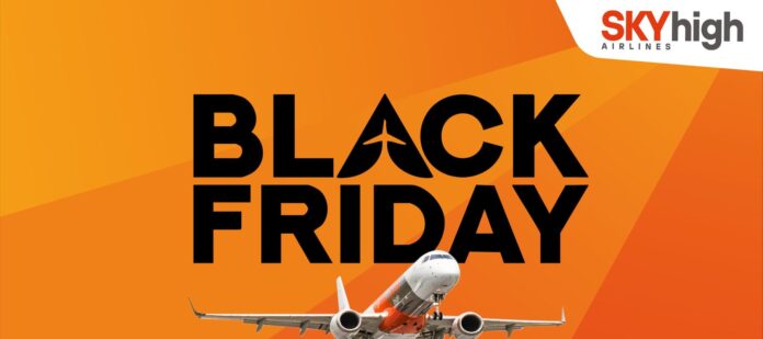 Skyhigh Airlines lanza ofertas especiales por Black Friday