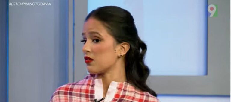 Sophia Sanabria nos habla sobre el impacto de la moda en los Premios Soberano | Es Temprano Todavía