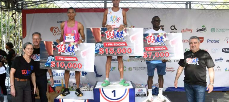 Soranyi Rodriguez y Jilberto Santana ganan Carrefour 10K
