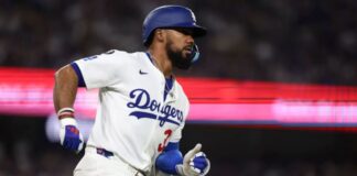teoscar hernández regresa al terreno con los dodgers tras superar lesión