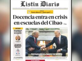 Titulares prensa dominicana jueves 14 de noviembre 2024