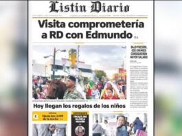 Titulares prensa dominicana lunes 06 de enero 2025