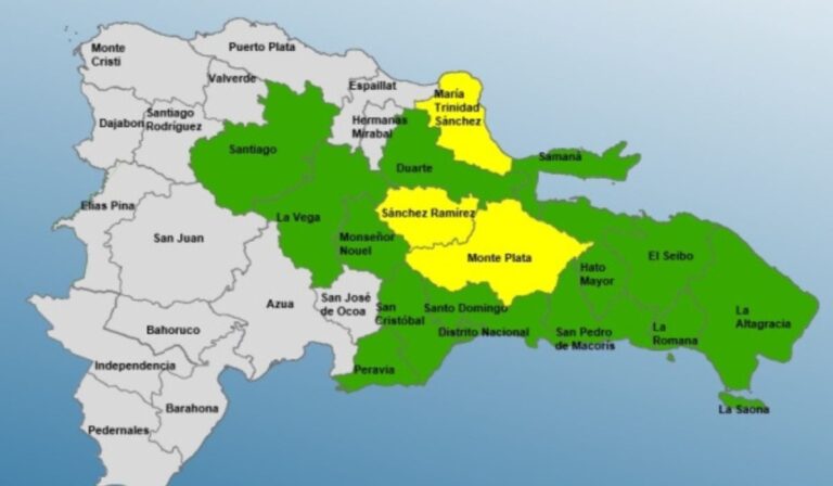 Vaguada en descenso, pero continúan los aguaceros y las alertas