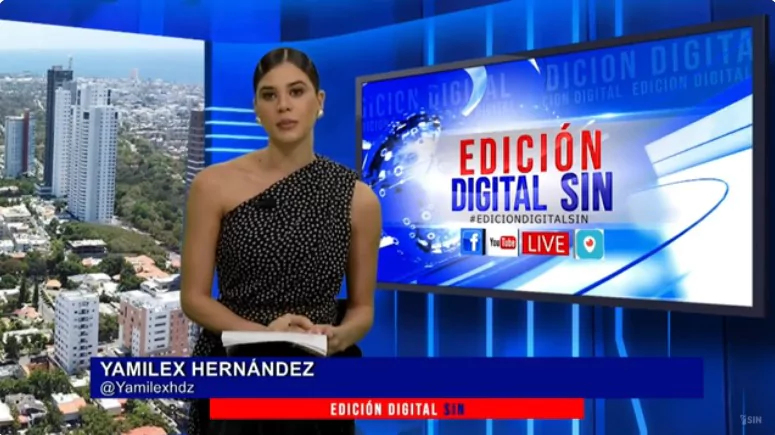 yamilex hernández trabajó como presentadora en la edición digital de noticias sin,