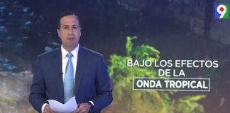 Zona de riesgo por onda tropical